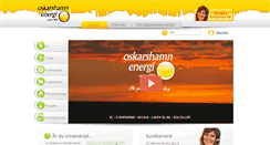 Desktop Screenshot of oskarshamnenergi.se