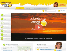 Tablet Screenshot of oskarshamnenergi.se